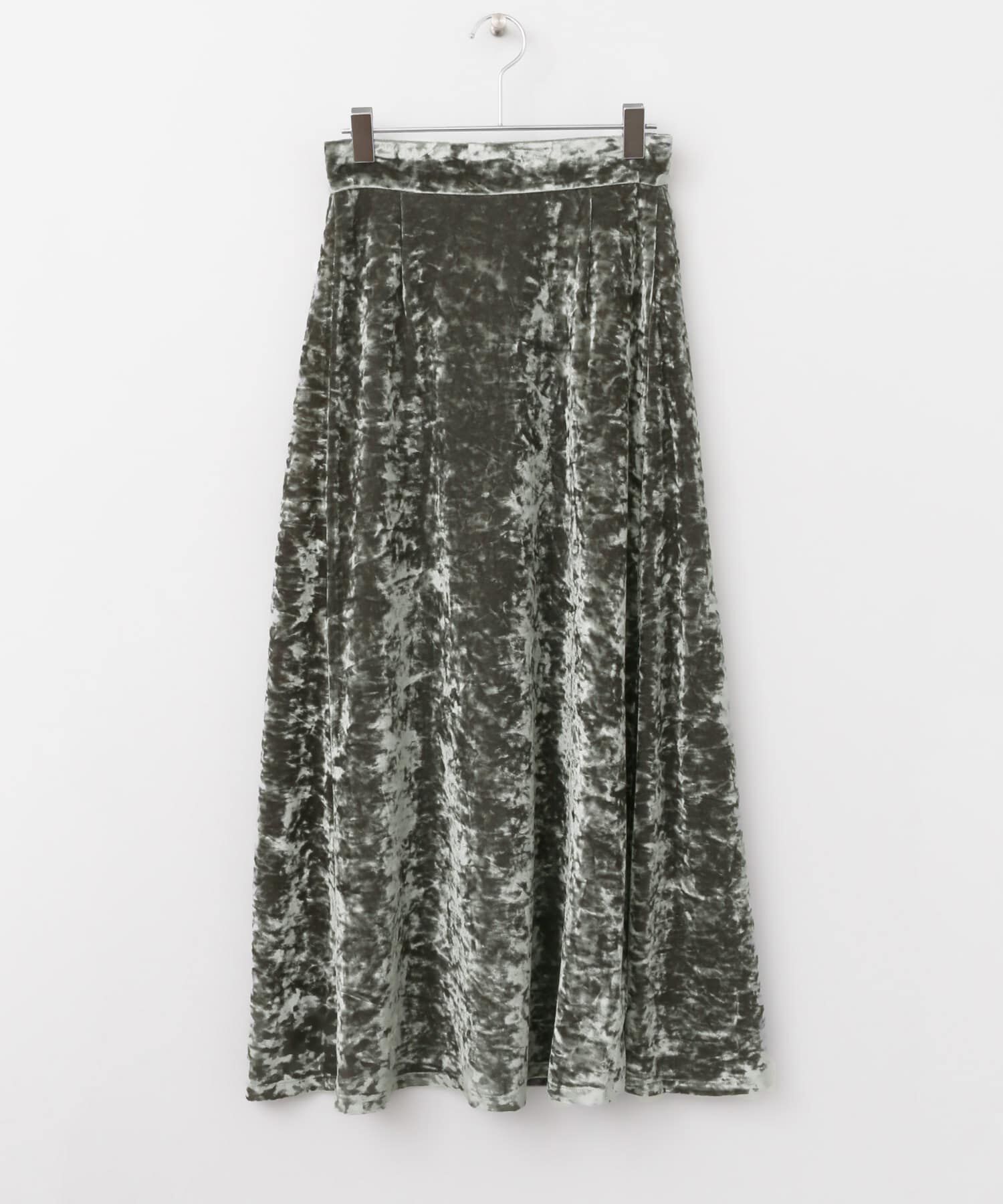  「KBF+　ベロアマキシスカート&there4;」|スカート|