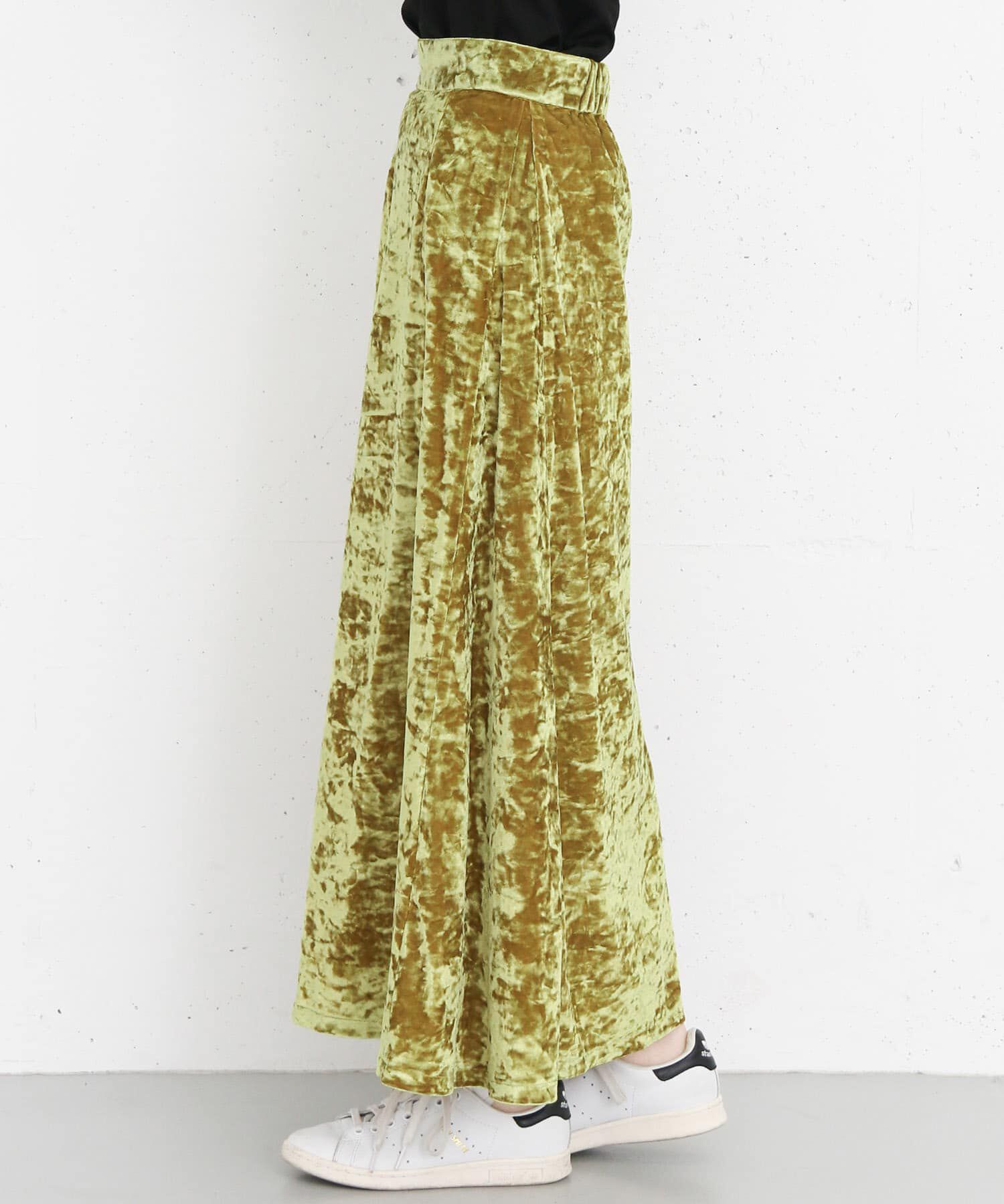  「KBF+　ベロアマキシスカート&there4;」|スカート|