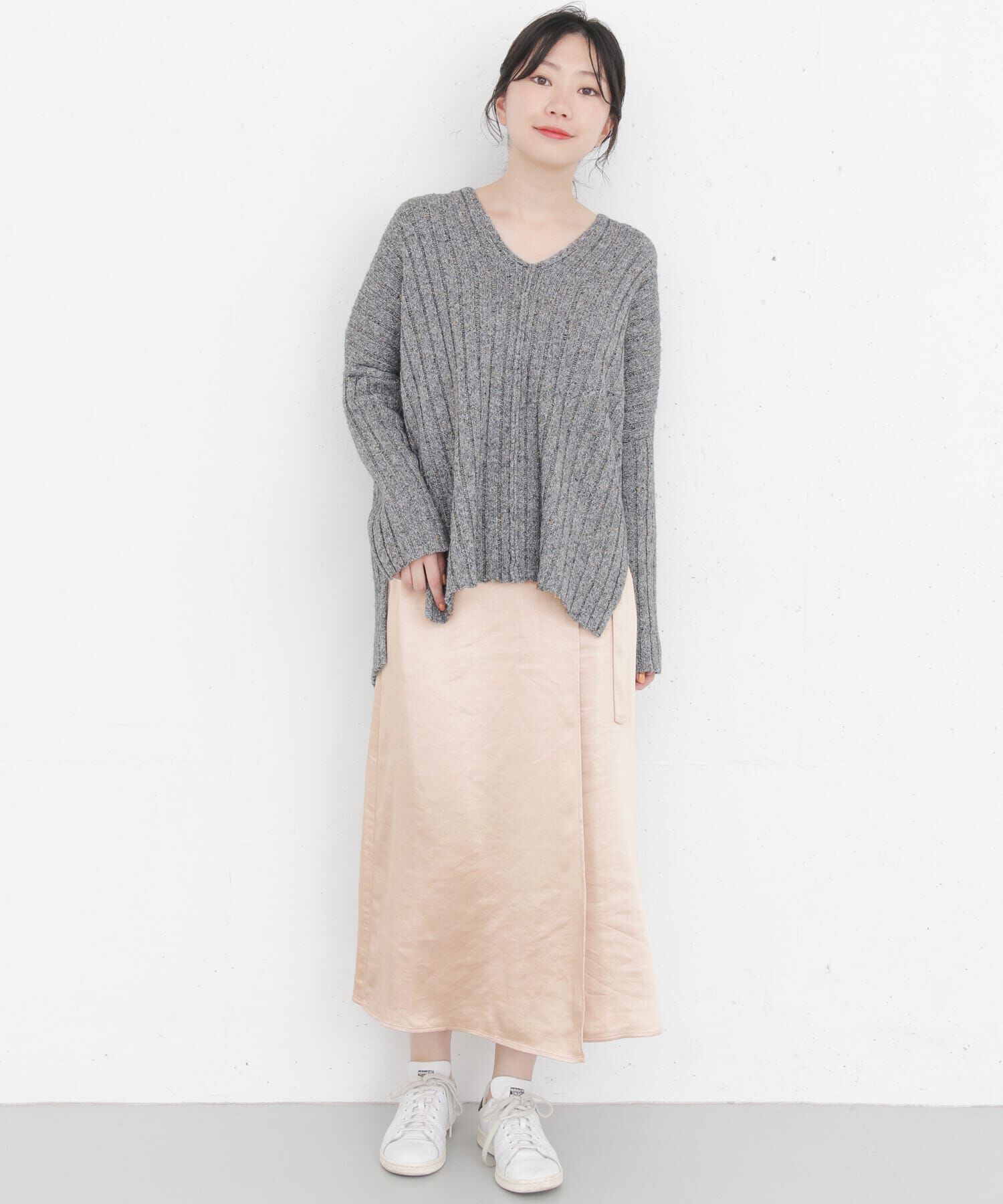  「KBF+　ラップサテンスカート」|スカート|