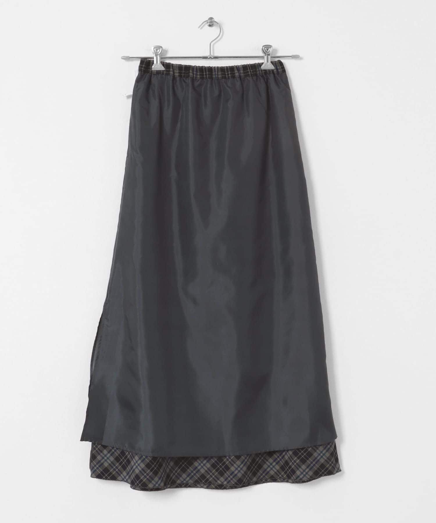  「チェックナロースカート」|スカート|