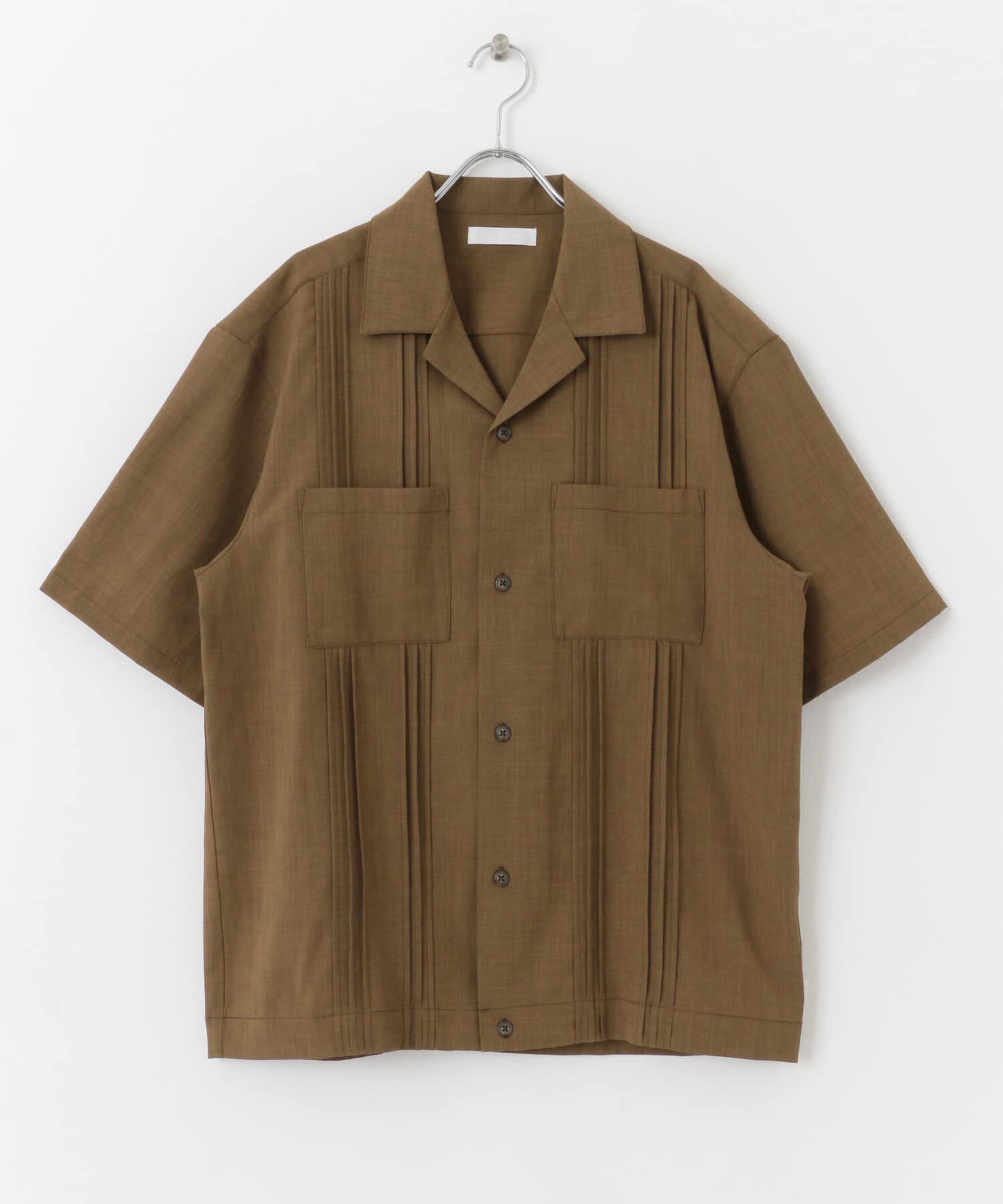 SENSE OF PLACE by URBAN RESEARCH「『セットアップ対応』 『UR TECH DRYLUXE』リネンライクキューバシャツ」|シャツ・ブラウス|