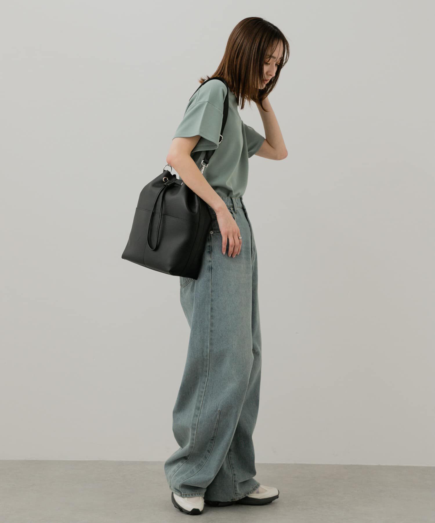 SENSE OF PLACE by URBAN RESEARCH「アウトポケットバケットバッグ」|ショルダー・メッセンジャー|