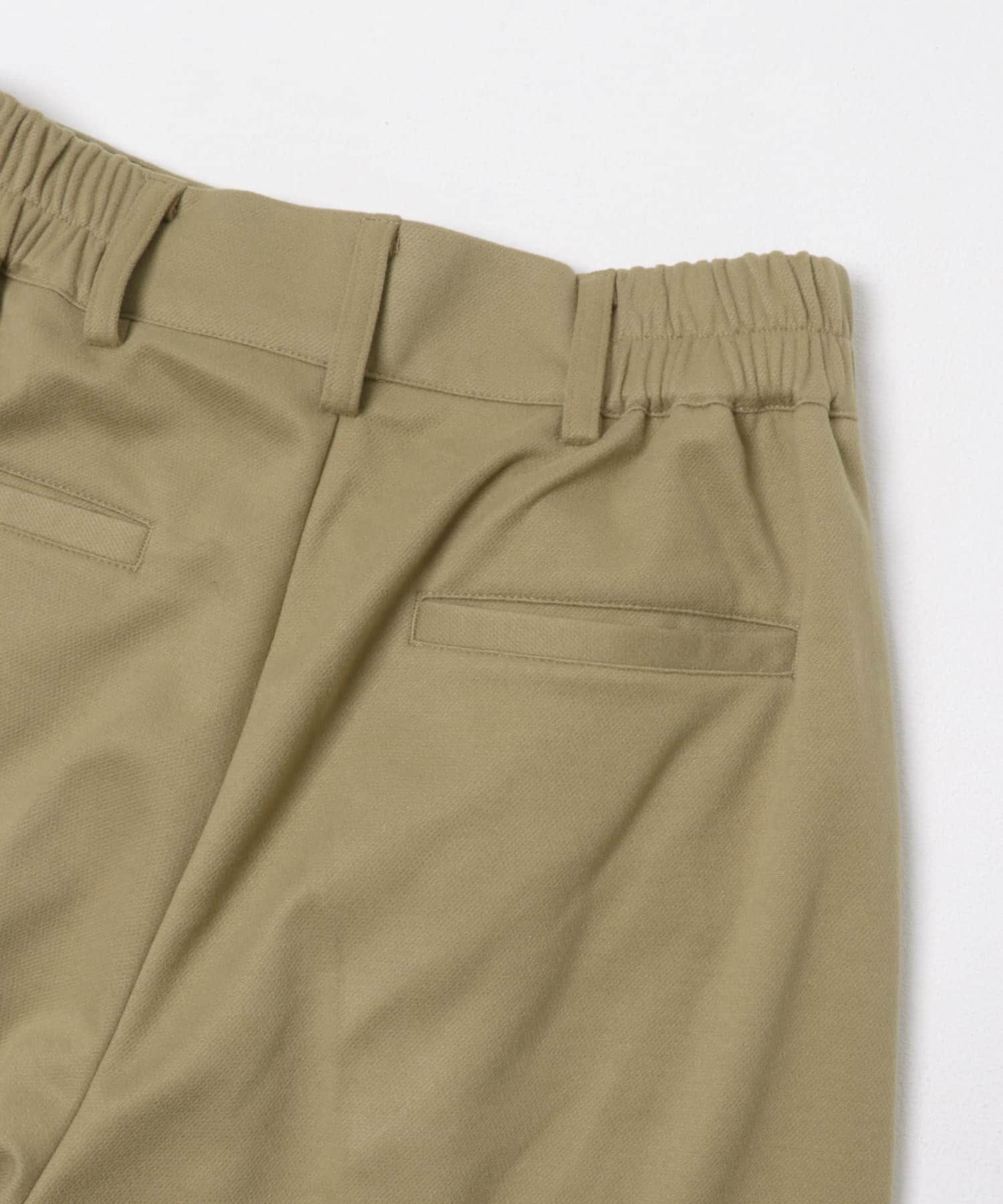 SENSE OF PLACE by URBAN RESEARCH「『BLACK, TALLサイズ/WEB限定』ジャージーストレートスラックス」|その他|