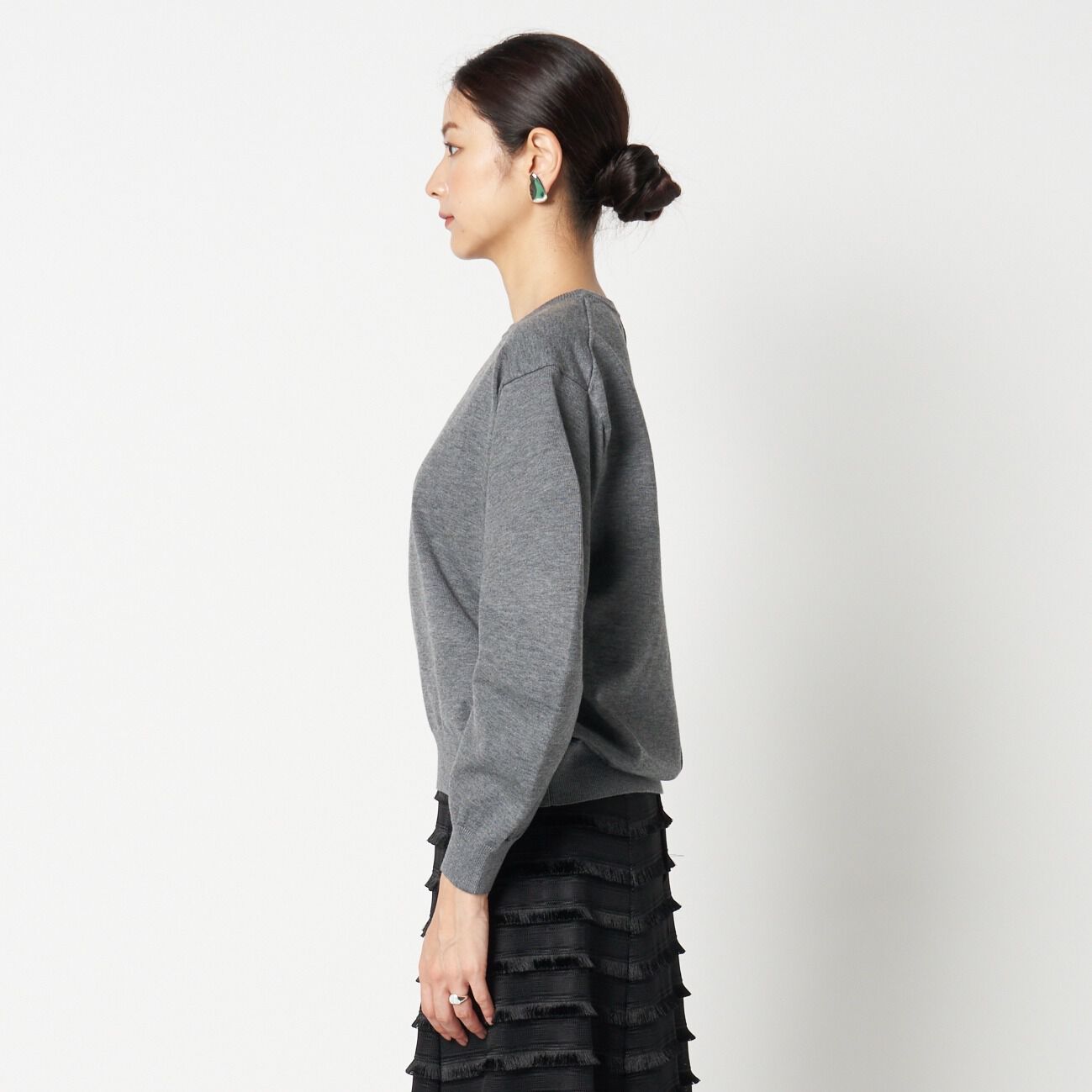 HELIOPOLE「HELIOPOLE BANANA SLEEVE KNIT」|ニット・セーター|