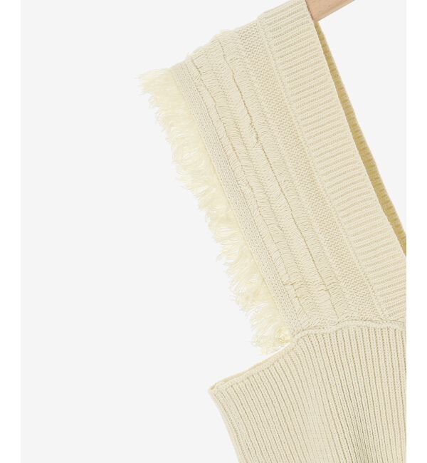 le.coeur blanc「TORRAZZO DONNAフリンジニットビスチェ」|キャミソール|