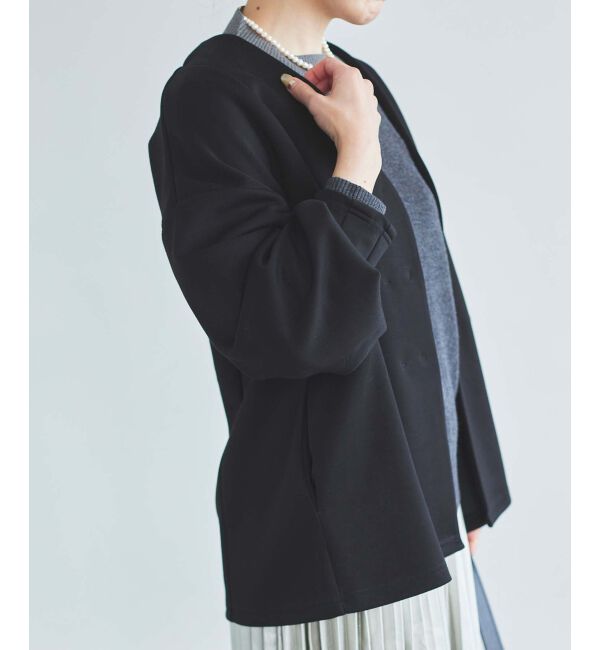 le.coeur blanc「ダンボールノーカラージャケット」|その他|