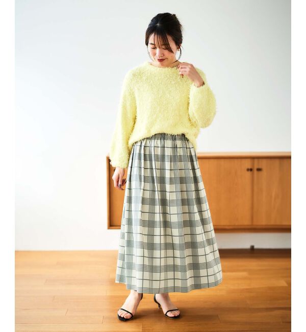 le.coeur blanc「リバーシブルタフタスカート」|スカート|