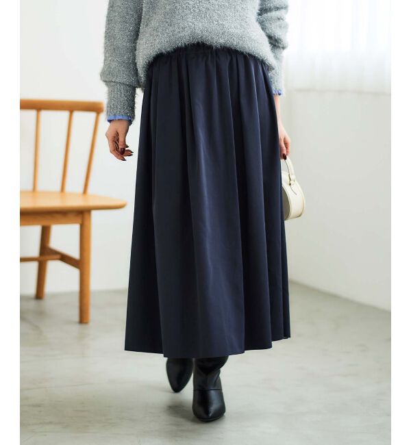 le.coeur blanc「リバーシブルタフタスカート」|スカート|