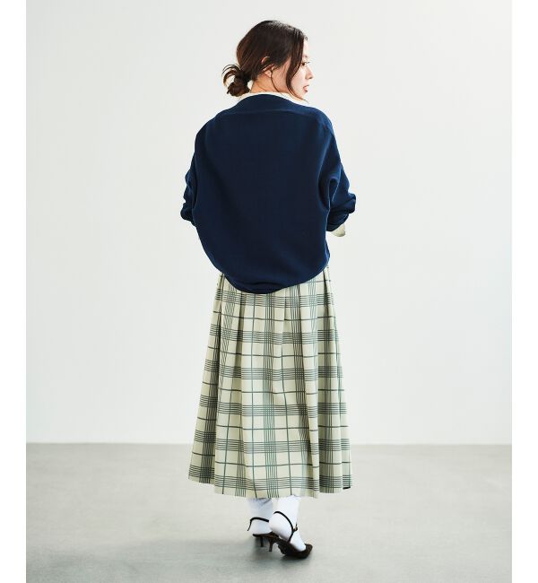 le.coeur blanc「リバーシブルタフタスカート」|スカート|