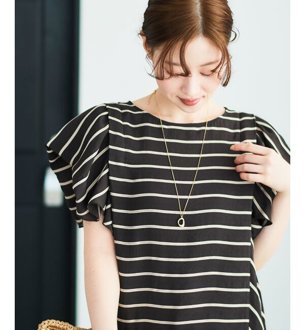 le.coeur blanc「ニュアンスサークルネックレス」|ネックレス|