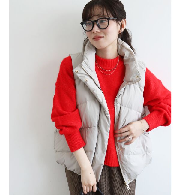  「《WEB限定アイテム》ボリュームダウンベスト」|ダウンベスト・ベスト|