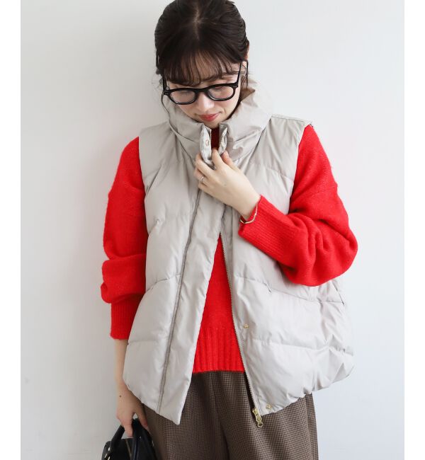  「《WEB限定アイテム》ボリュームダウンベスト」|ダウンベスト・ベスト|