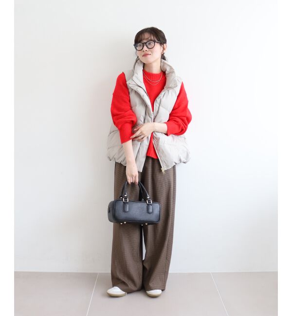  「《WEB限定アイテム》ボリュームダウンベスト」|ダウンベスト・ベスト|