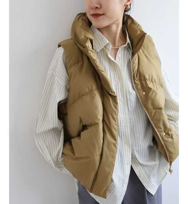  「《WEB限定アイテム》ボリュームダウンベスト」|ダウンベスト・ベスト|