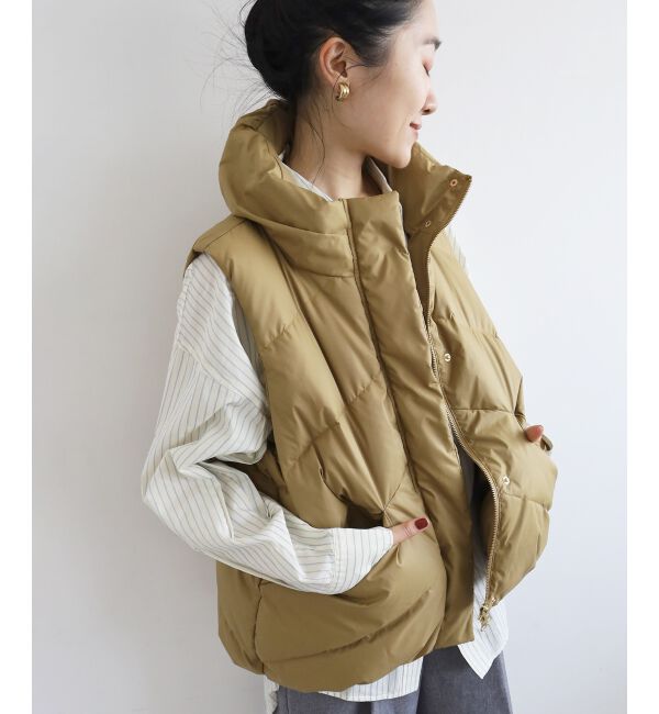  「《WEB限定アイテム》ボリュームダウンベスト」|ダウンベスト・ベスト|