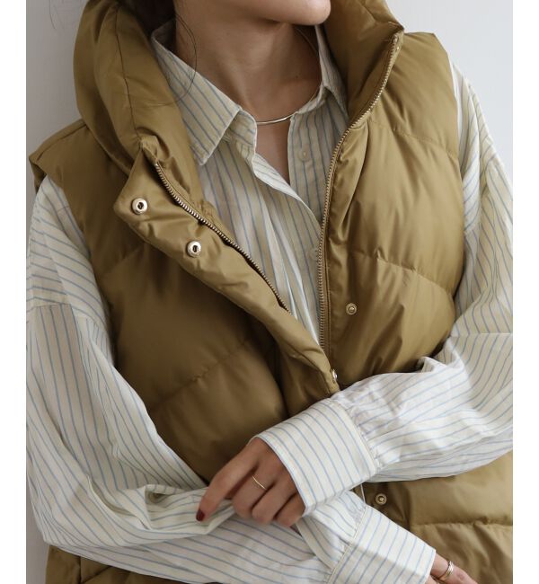  「《WEB限定アイテム》ボリュームダウンベスト」|ダウンベスト・ベスト|