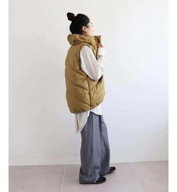  「《WEB限定アイテム》ボリュームダウンベスト」|ダウンベスト・ベスト|
