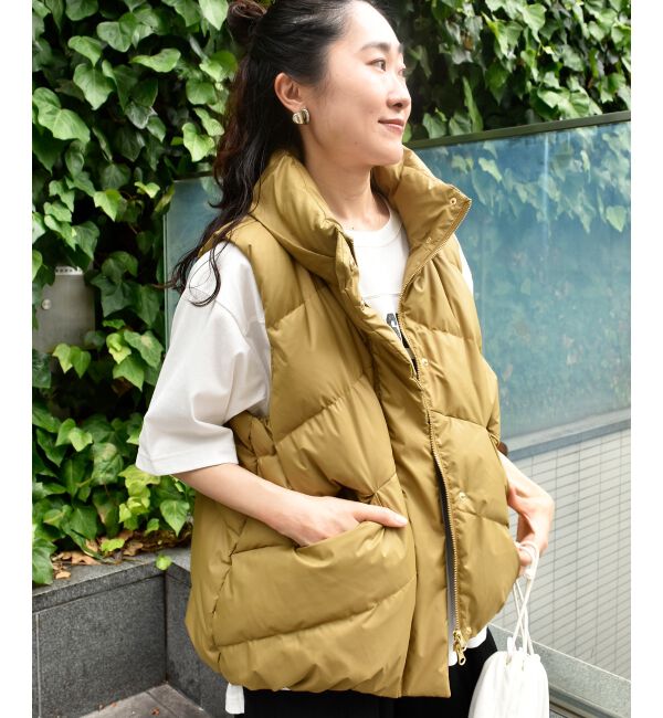  「《WEB限定アイテム》ボリュームダウンベスト」|ダウンベスト・ベスト|
