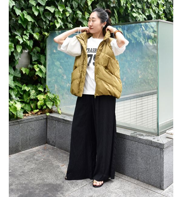  「《WEB限定アイテム》ボリュームダウンベスト」|ダウンベスト・ベスト|