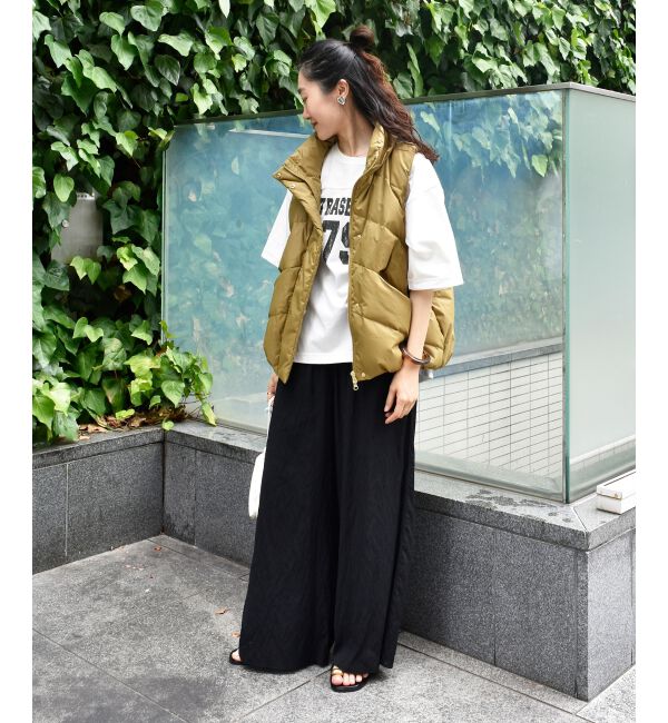  「《WEB限定アイテム》ボリュームダウンベスト」|ダウンベスト・ベスト|