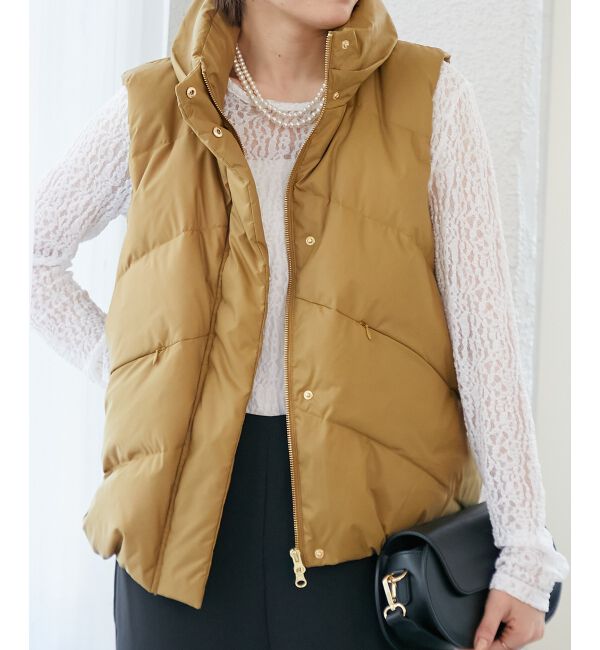  「《WEB限定アイテム》ボリュームダウンベスト」|ダウンベスト・ベスト|