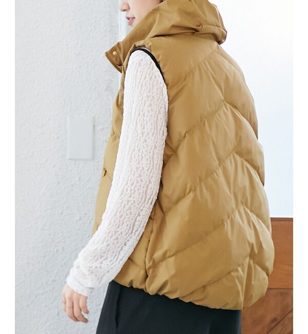  「《WEB限定アイテム》ボリュームダウンベスト」|ダウンベスト・ベスト|
