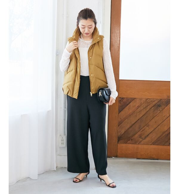  「《WEB限定アイテム》ボリュームダウンベスト」|ダウンベスト・ベスト|