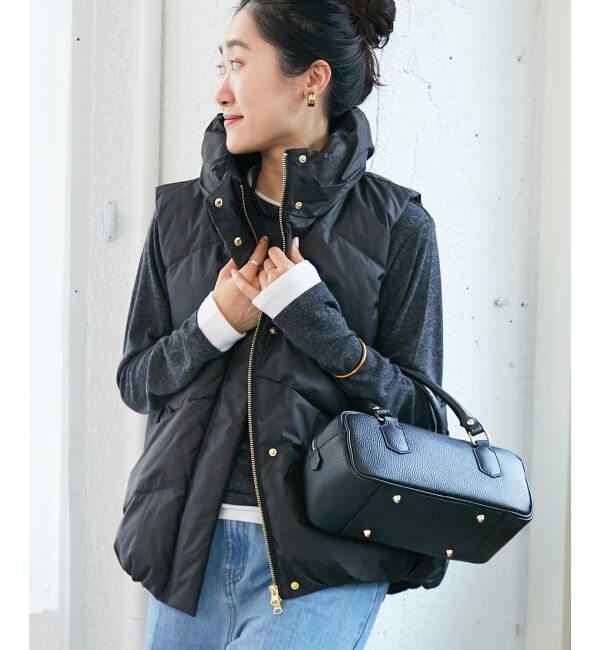  「《WEB限定アイテム》ボリュームダウンベスト」|ダウンベスト・ベスト|