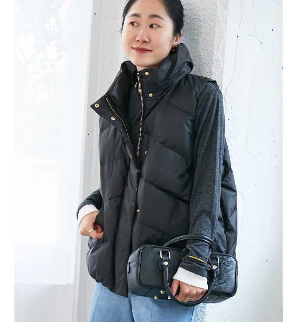  「《WEB限定アイテム》ボリュームダウンベスト」|ダウンベスト・ベスト|