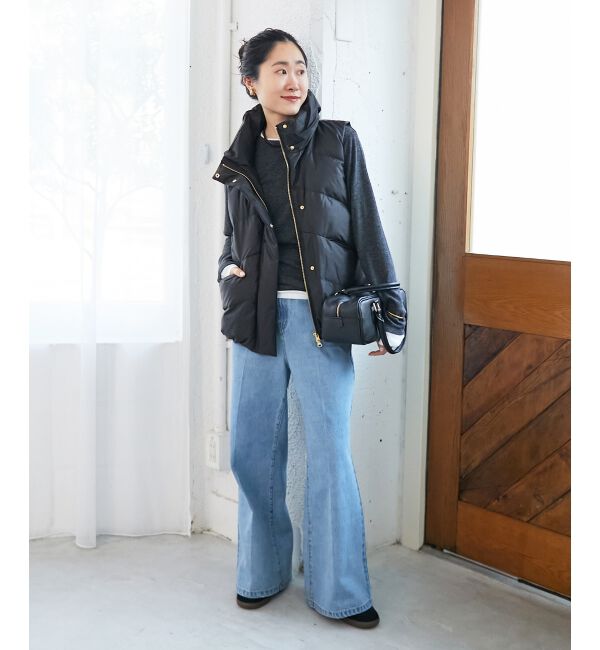  「《WEB限定アイテム》ボリュームダウンベスト」|ダウンベスト・ベスト|