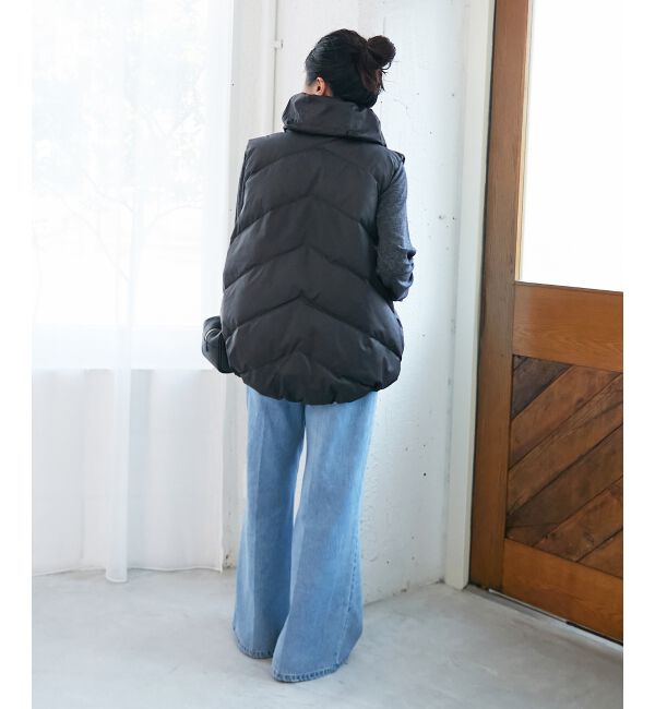  「《WEB限定アイテム》ボリュームダウンベスト」|ダウンベスト・ベスト|