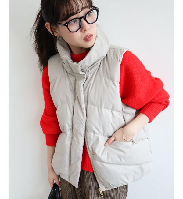  「《WEB限定アイテム》ボリュームダウンベスト」|ダウンベスト・ベスト|