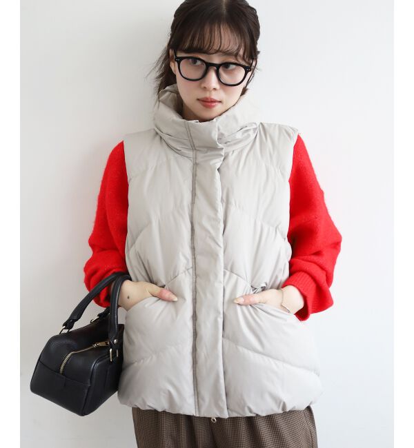  「《WEB限定アイテム》ボリュームダウンベスト」|ダウンベスト・ベスト|