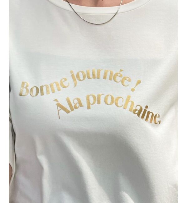  「《手洗い可能》ドロストハクプリントTシャツ」|Tシャツ・カットソー|