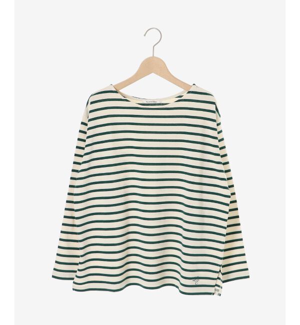  「《手洗い可能》バスクボーダーロンT」|Tシャツ・カットソー|