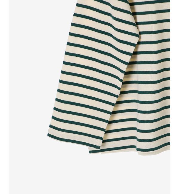  「《手洗い可能》バスクボーダーロンT」|Tシャツ・カットソー|