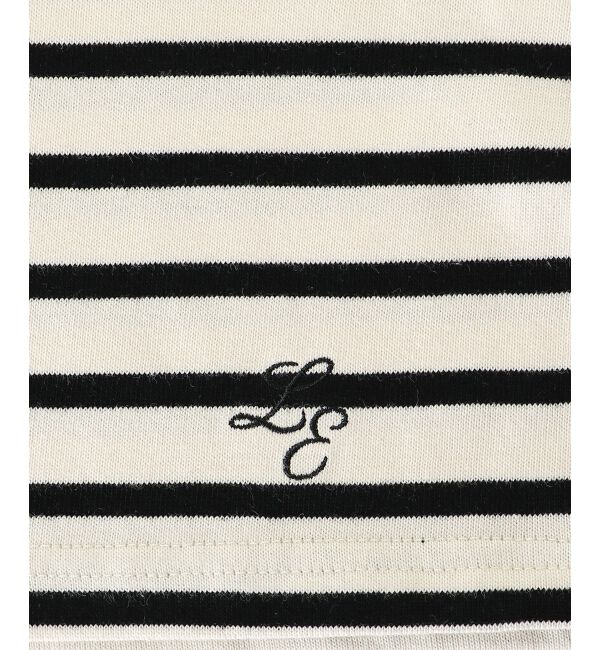  「《手洗い可能》バスクボーダーロンT」|Tシャツ・カットソー|