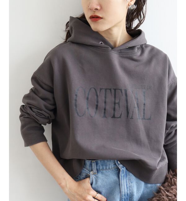  「COTEVALロゴスウェットパーカー」|パーカー|