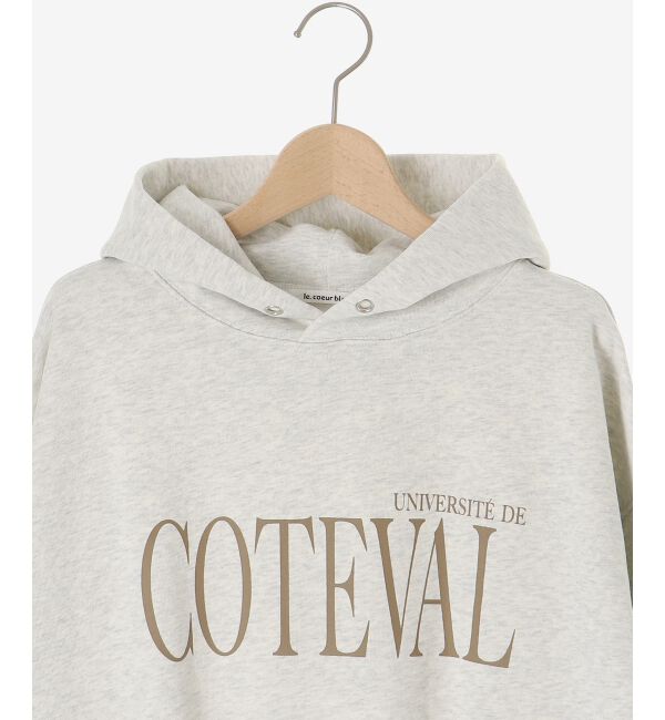  「COTEVALロゴスウェットパーカー」|パーカー|