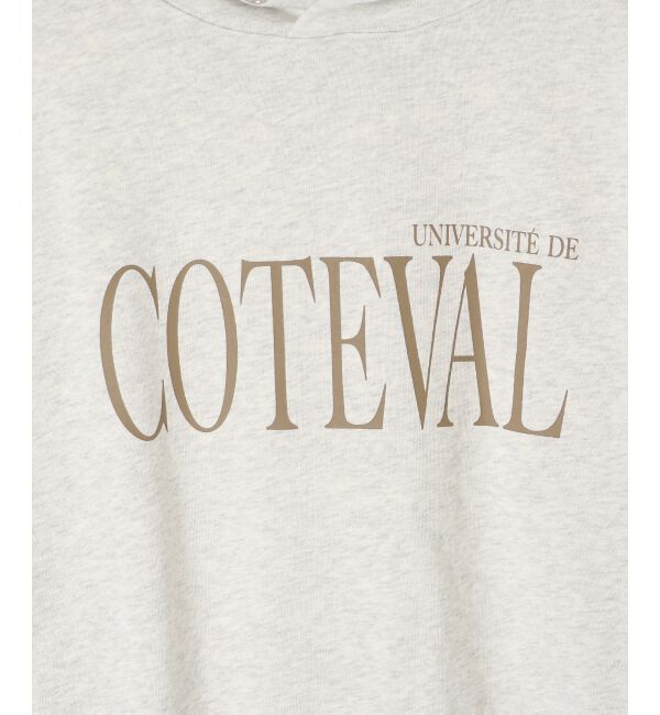  「COTEVALロゴスウェットパーカー」|パーカー|