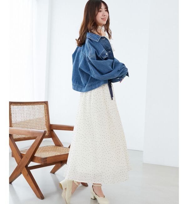 MAJESTICLEGON「ミルフィーユフリルコルセットワンピ」|ワンピース|