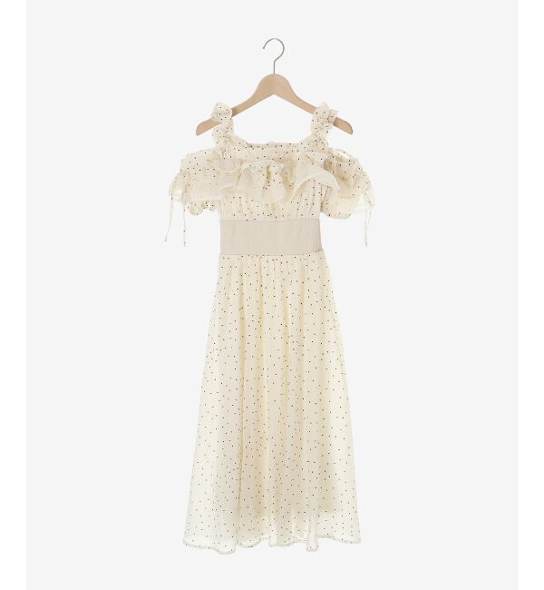 MAJESTICLEGON「ミルフィーユフリルコルセットワンピ」|ワンピース|