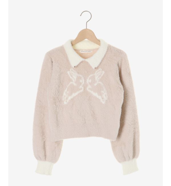  「フワフワtwinsうさぎニット」|ニット・セーター|