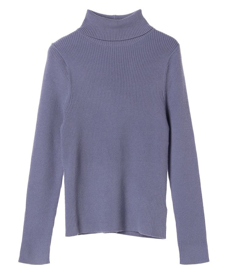 earth music&ecology「やわらかタッチリブタートルネックプルオーバー」|ニット・セーター|