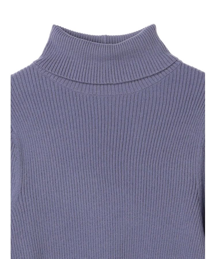 earth music&ecology「やわらかタッチリブタートルネックプルオーバー」|ニット・セーター|