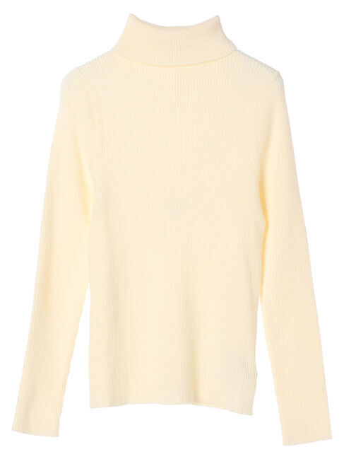 earth music&ecology「やわらかタッチリブタートルネックプルオーバー」|ニット・セーター|