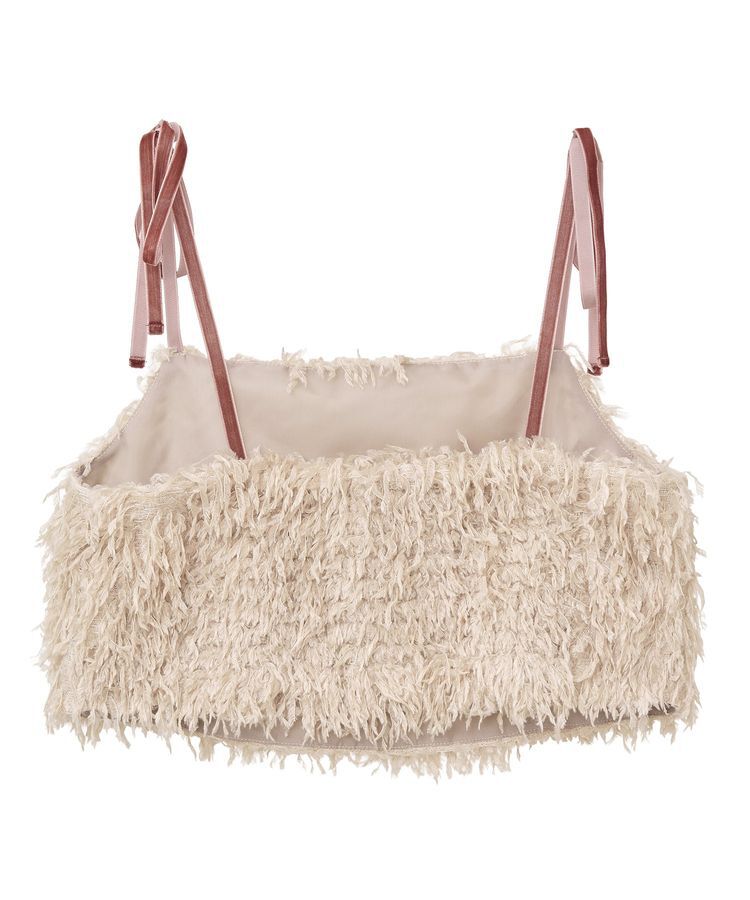 earth music&ecology「【WEB限定】ベロアリボンフェザービスチェ」|ベスト・ジレ|