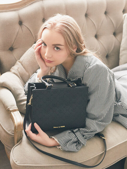 Maison de FLEUR「モノグラムキャレショルダーバッグ」|ショルダー・メッセンジャー|
