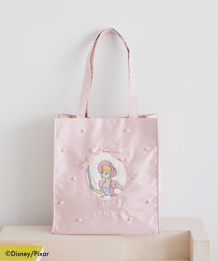 Maison de FLEUR「ボー・ピープ/スクエアトートバッグ」|トートバッグ|ピンク