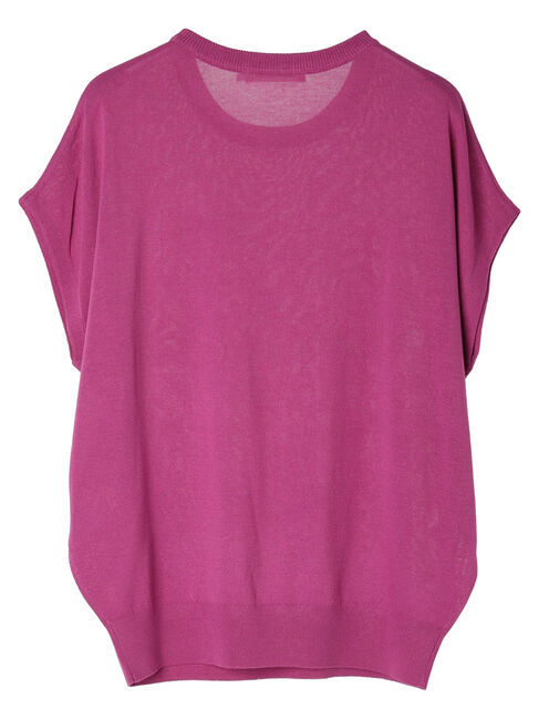 AMERICAN HOLIC「接触冷感フレンチスリーブニットプルオーバー」|ニット・セーター|